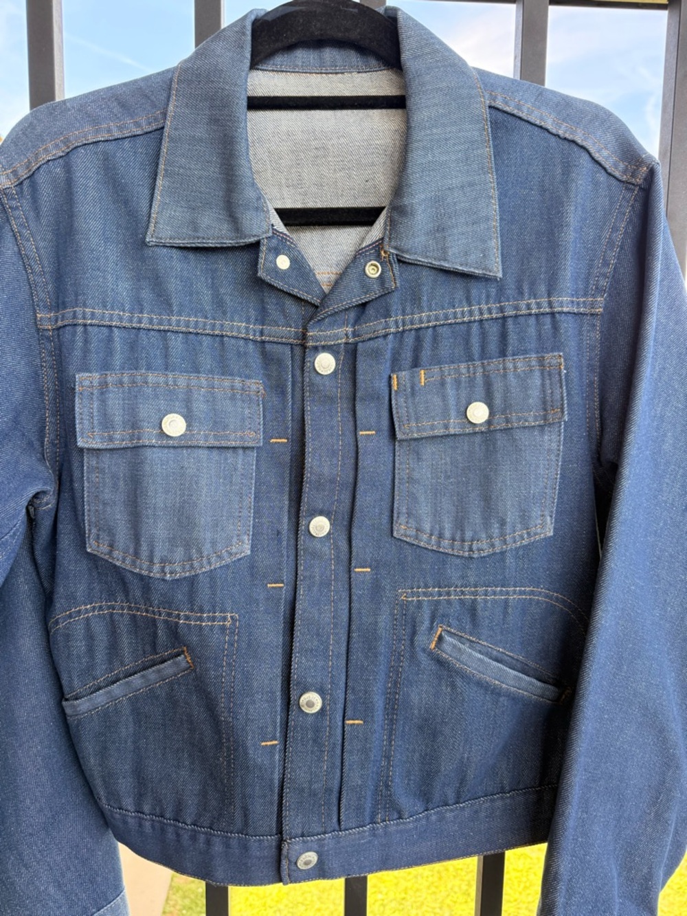 Ranchcraft Vintage Selvedge Denim Jacket. 1960s. Mid-Century Western